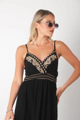 Vestido SIMONE Bordado GU0534 - Vista 3