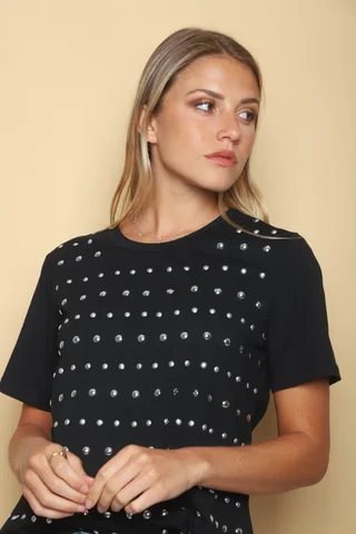 Remera KARSY con Tachas GUK70248 - Vista 6