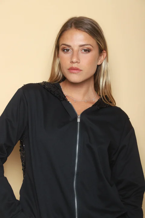 Campera  Brilliant con Lentejuelas GUK119