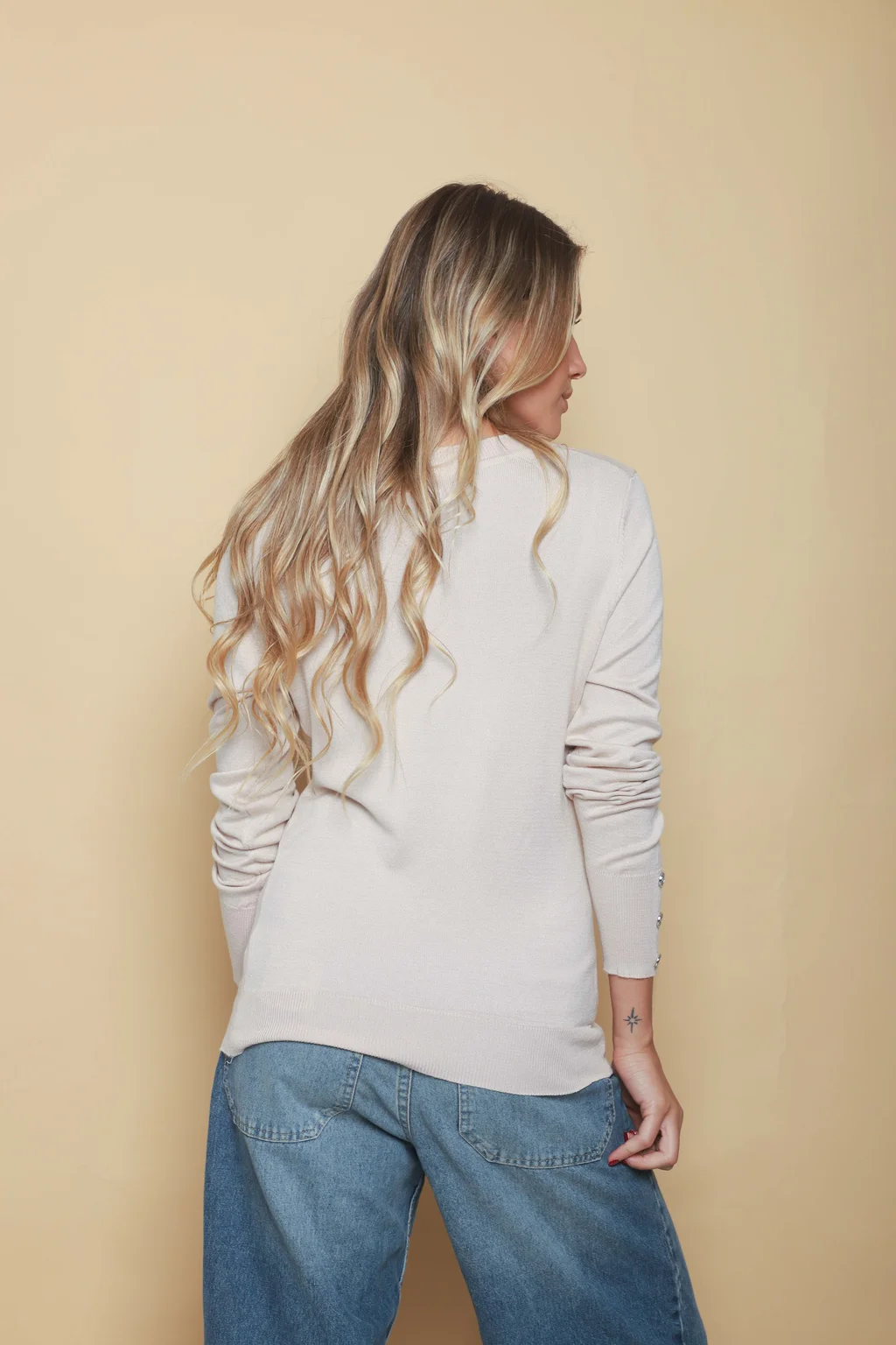 Sweater GUINEA HILO Escote V Media Estacion GUL684