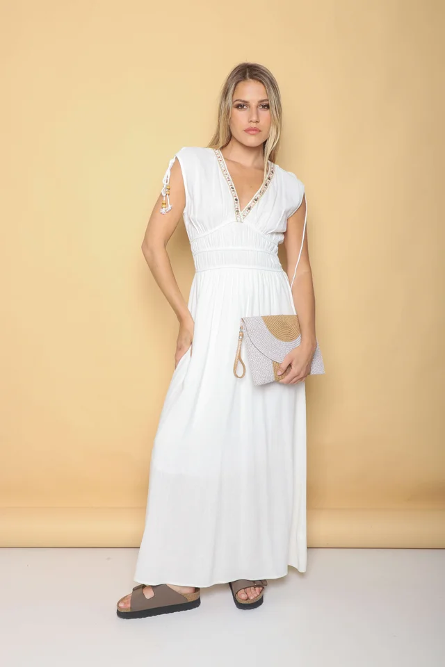 Vestido TAILAND lino GU0553