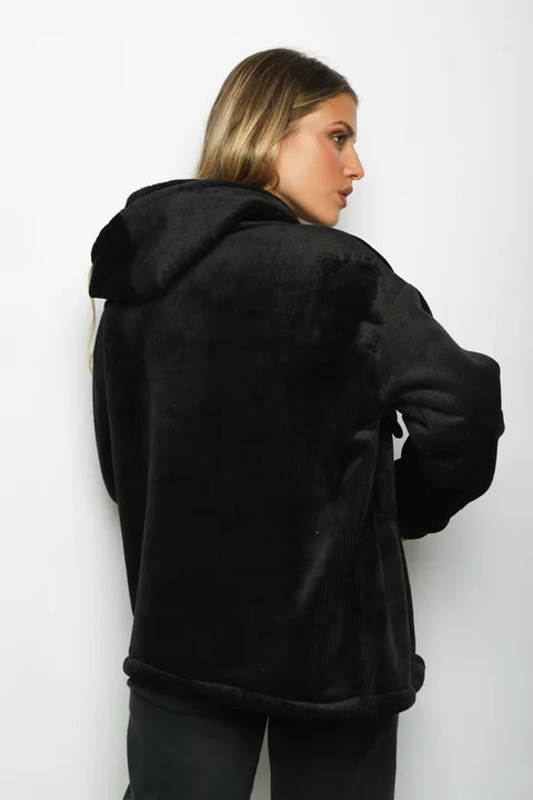 Saco GENEVA Corderoy Con Piel Adentro