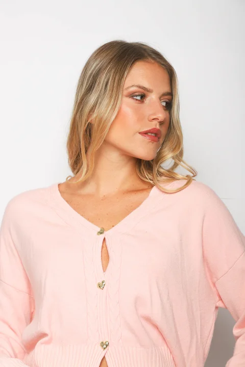 Saco Bremer MAVERICK con Botones Corazon Strass GUL621