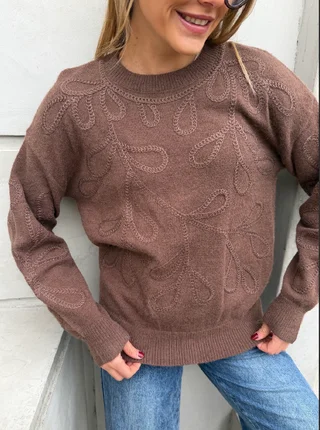 Sweater KALESY c/ Bordado GU405836 - Vista 5