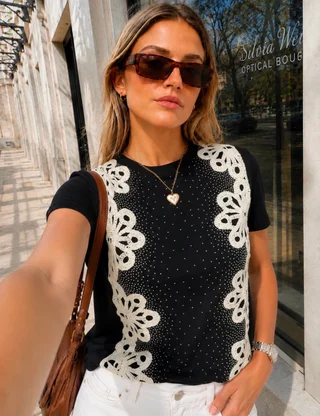 Remera BINDART Bordada GU278760 - Vista 3