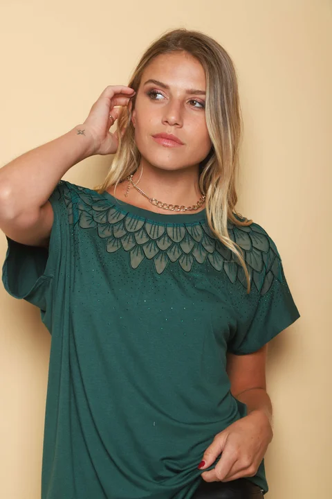 Remeron BURDEOS Modal c/Strass GU23522