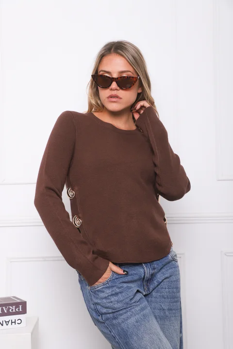 Sweater MORENA C/ Apliques GU842
