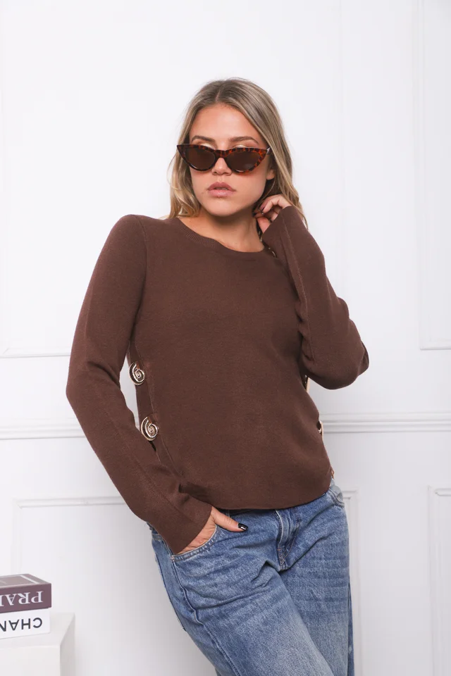 Sweater MORENA C/ Apliques GU842