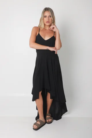 Vestido DANCING Creppe IRREGULAR GU4668 - Vista 1