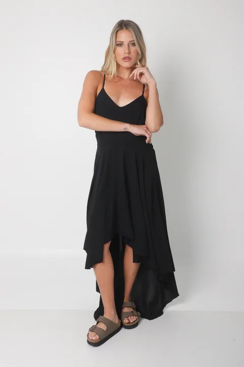 Vestido DANCING Creppe IRREGULAR GU4668