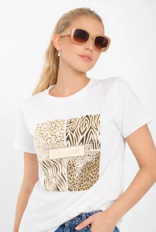 Remera ELEGANT C/ Apliques GUJ5222 - Vista 4
