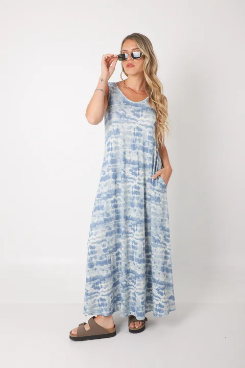 Vestido Joy BATIK FAN c/ Bolsillos