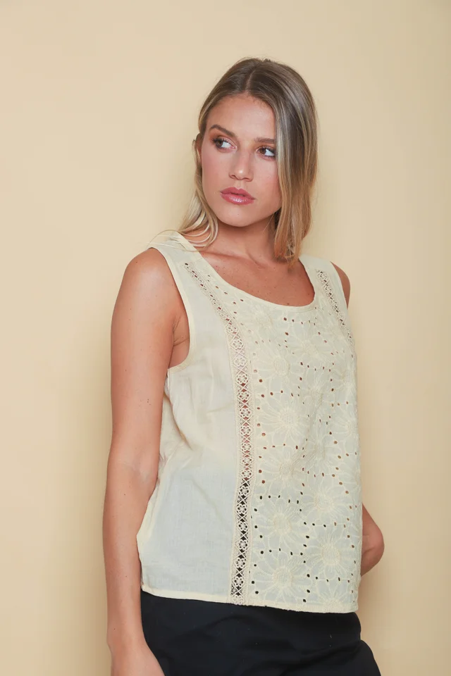 Blusa VALLEY Broderie GUK70208