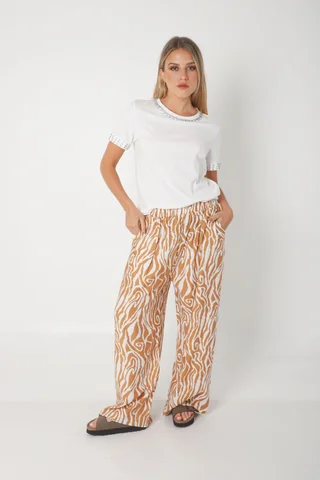 Palazzo FLORIDA de Lino c/ Bolsillos GU0328 - Vista 2