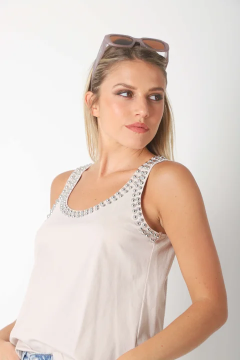 Musculosa MARAIS Media Perla GUK70138