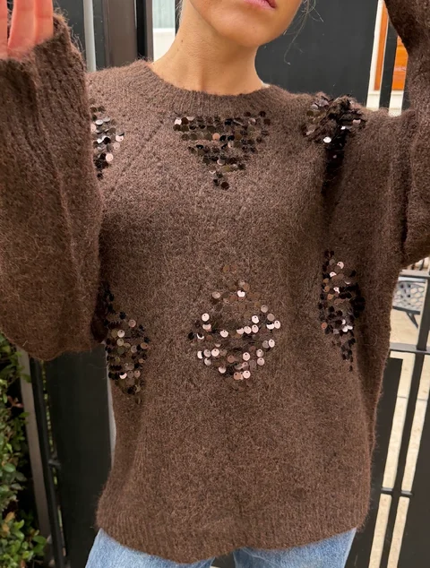 Sweater LUTIER Bordado GU405835
