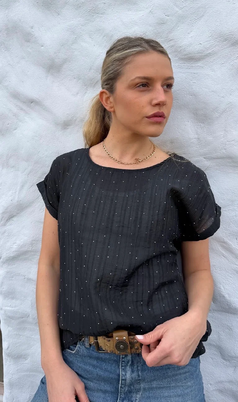 Remera ALICE Premium Bambula con Strass GU6222
