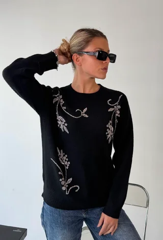 Sweater NORTH c/canutillo GU405834 - Vista 3