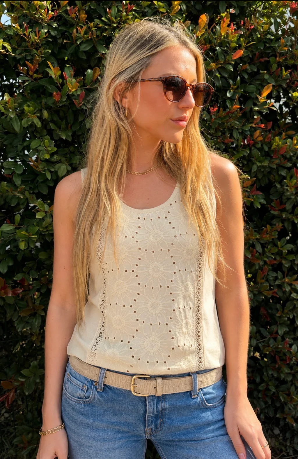 Blusa VALLEY Broderie GUK70208