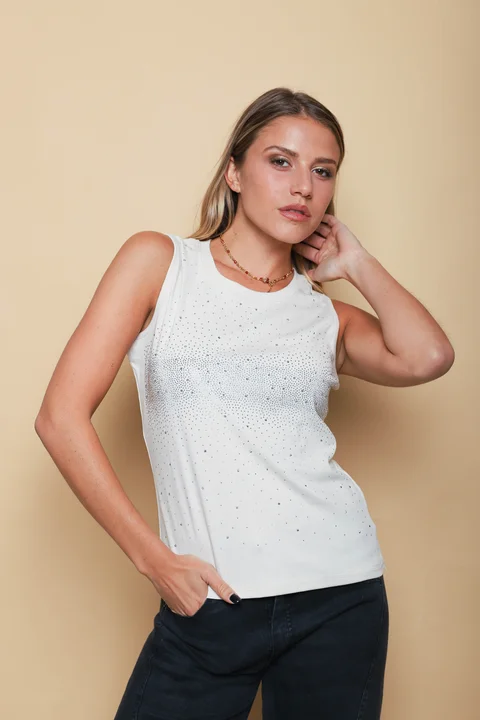 Musculosa KEREN c/Strass GU20299