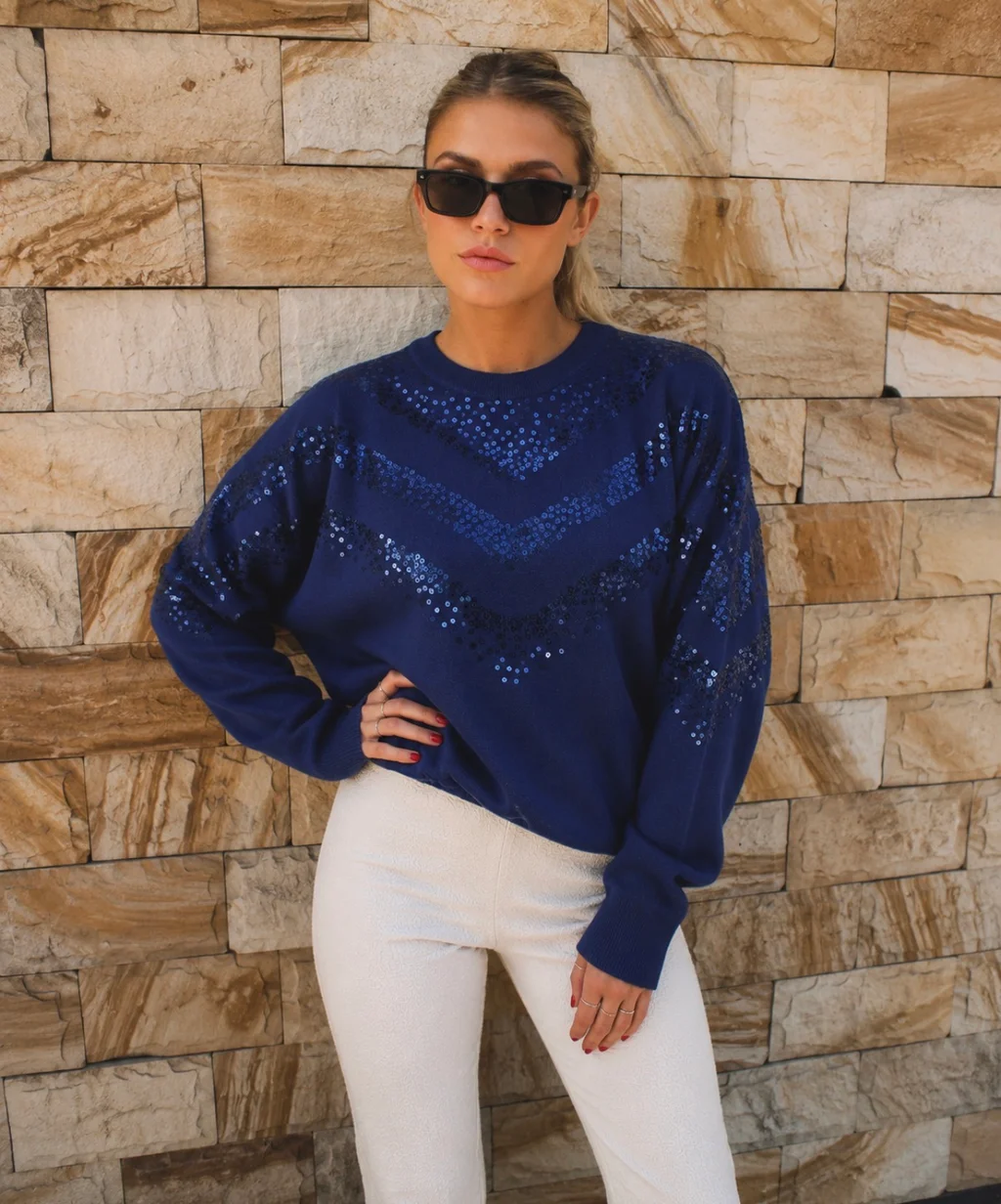 Sweater ANBAR c/ Brillos GU67701