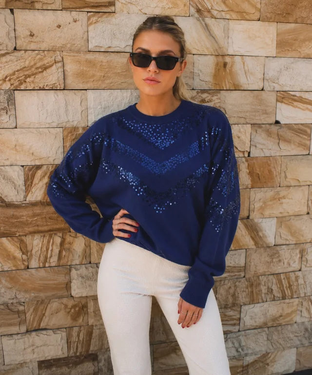 Sweater ANBAR c/ Brillos GU67701