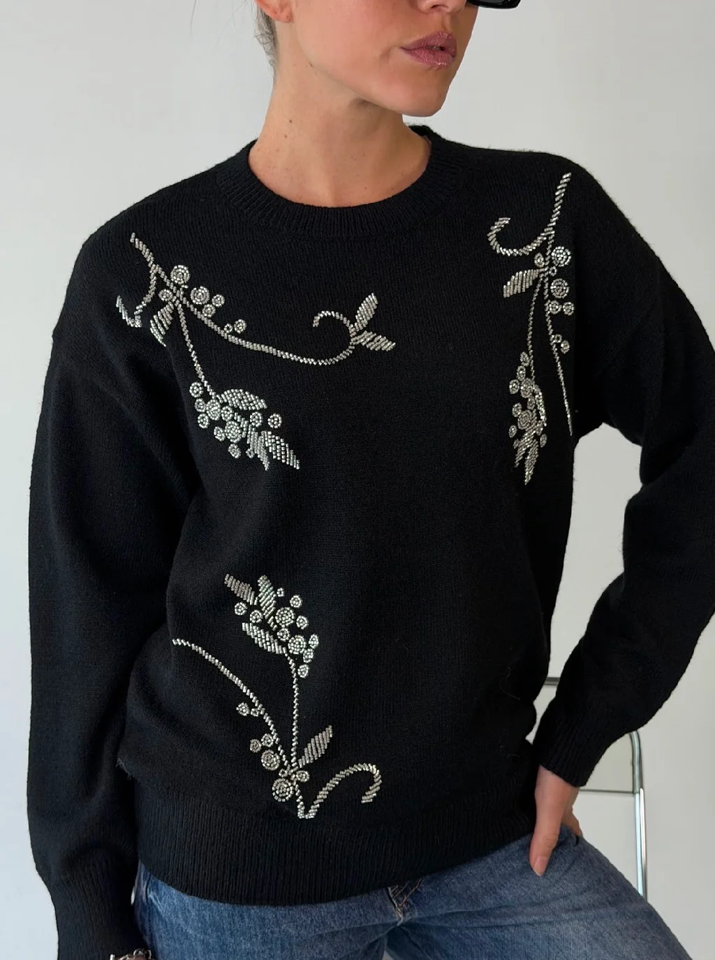 Sweater NORTH c/canutillo GU405834