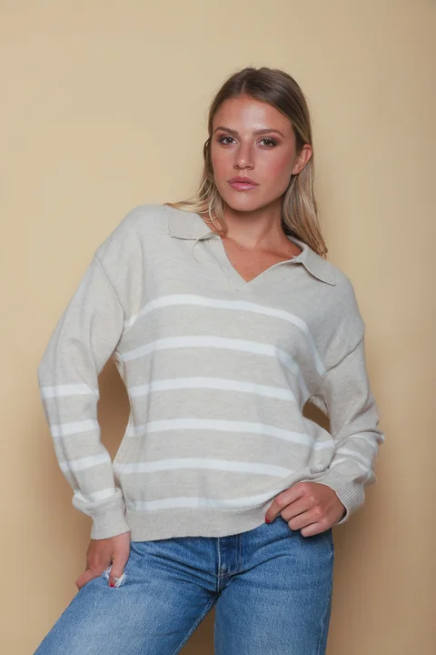 Sweater Chomba BRUNEI Bremer Rayado GUL822