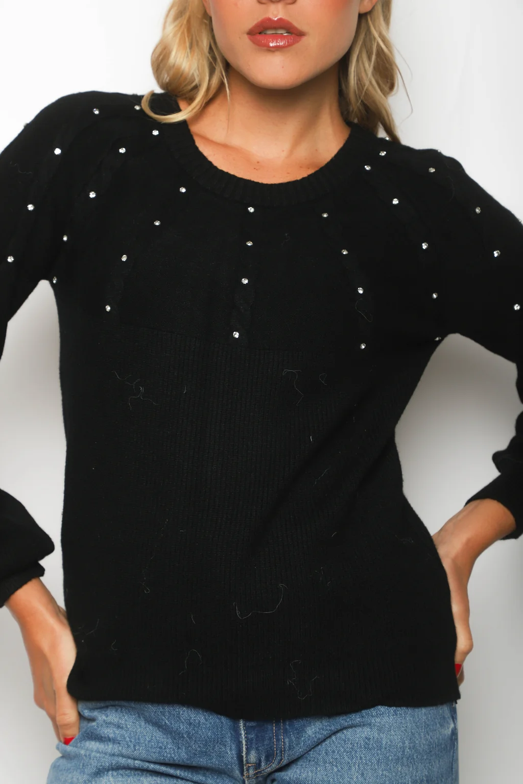 Sweater KANU Bremer con Apliques GUL802