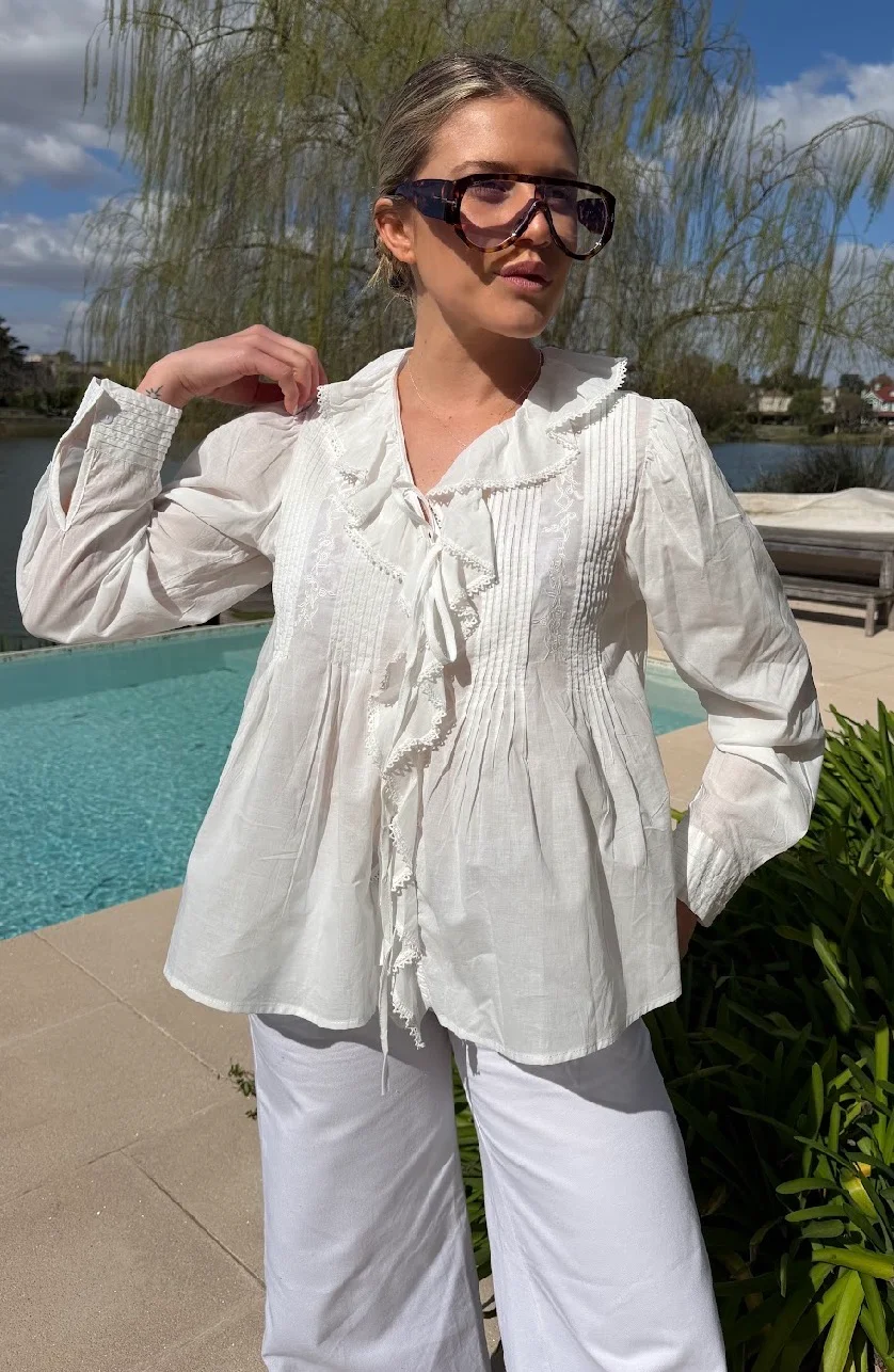 Camisa CARLY Con Volado GU70257