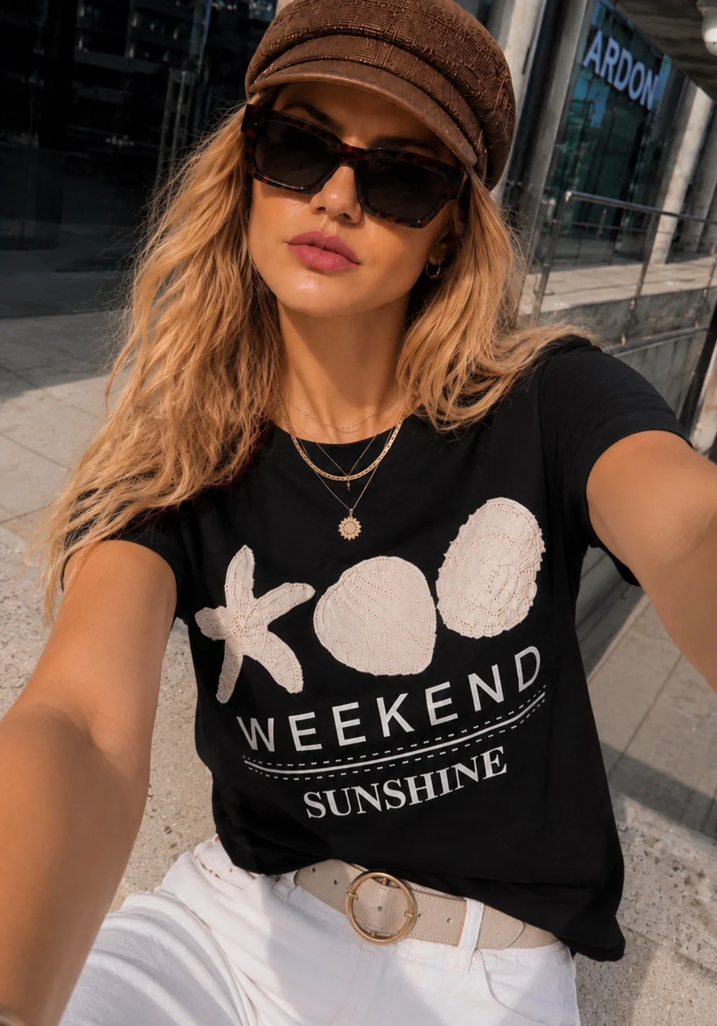 Remera WEEKEND SUNSHINE Bordado GU278761
