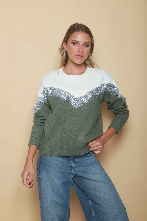 Sweater Vercy Bremer c/ Lentejuelas GU674