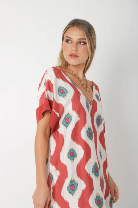 Vestido DOMINIQUE SERI LINO GUK70143-3