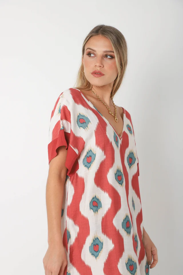 Vestido DOMINIQUE SERI LINO GUK70143-3