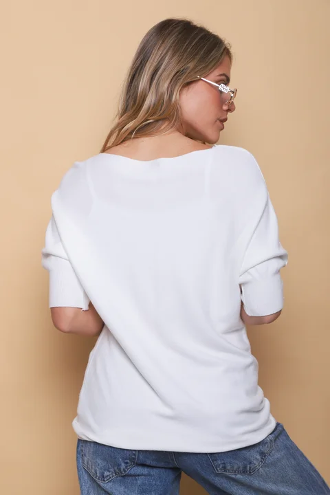 Sweater NICE Bremer Manga 3/4 y Botones GU817