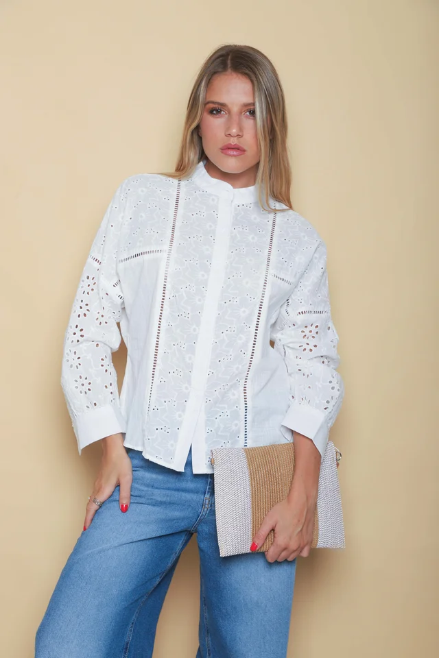 Camisa DESIRE C/ Broderie GUK70196