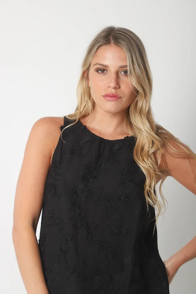 Musculosa KAIA Bordada GU5159