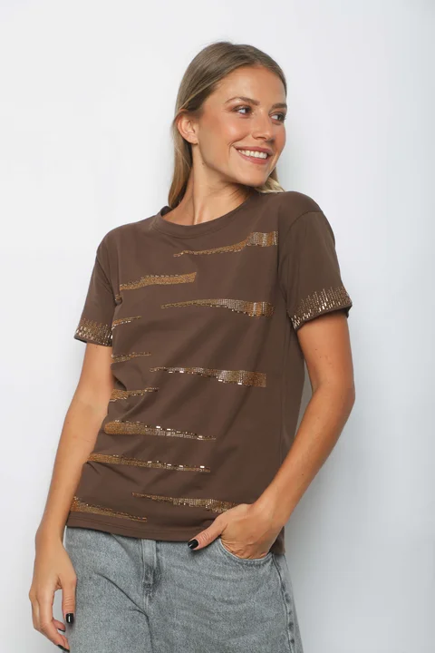 Remera SIDNEY c/strass GV919307