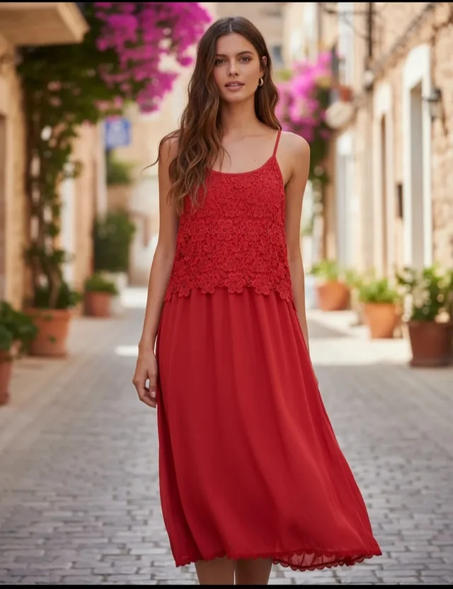 Vestido Kaily  Broderie