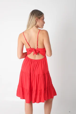 Vestido Jazz Guipiure con Lazo Colours GUK141 - Vista 6