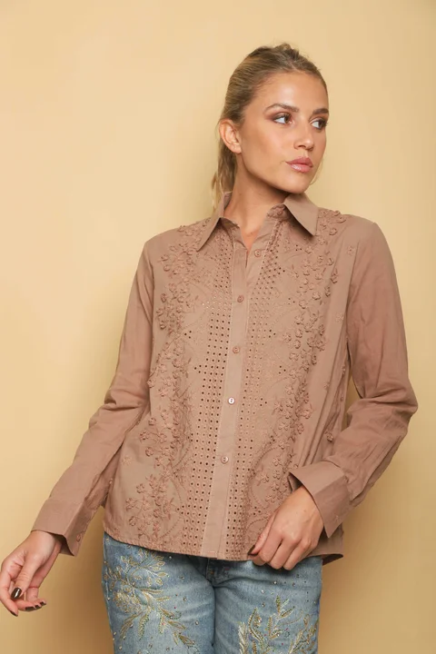 Camisa Debie Broderie GUK4118