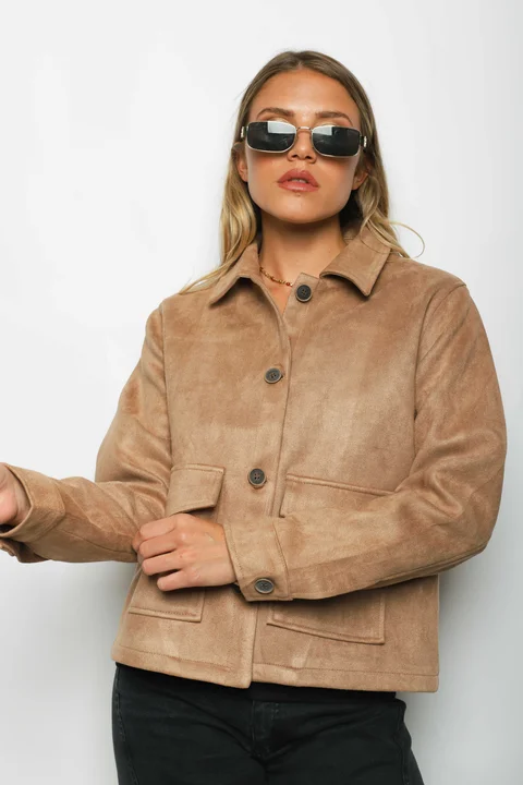 Chaqueta PIEGARI Gamuza Forrada GU571