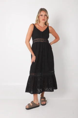 Vestido LIVERNA Broderie GUK70179 - Vista 2