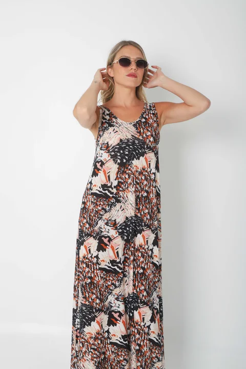 Vestido Joy Paradise con Bolsillos