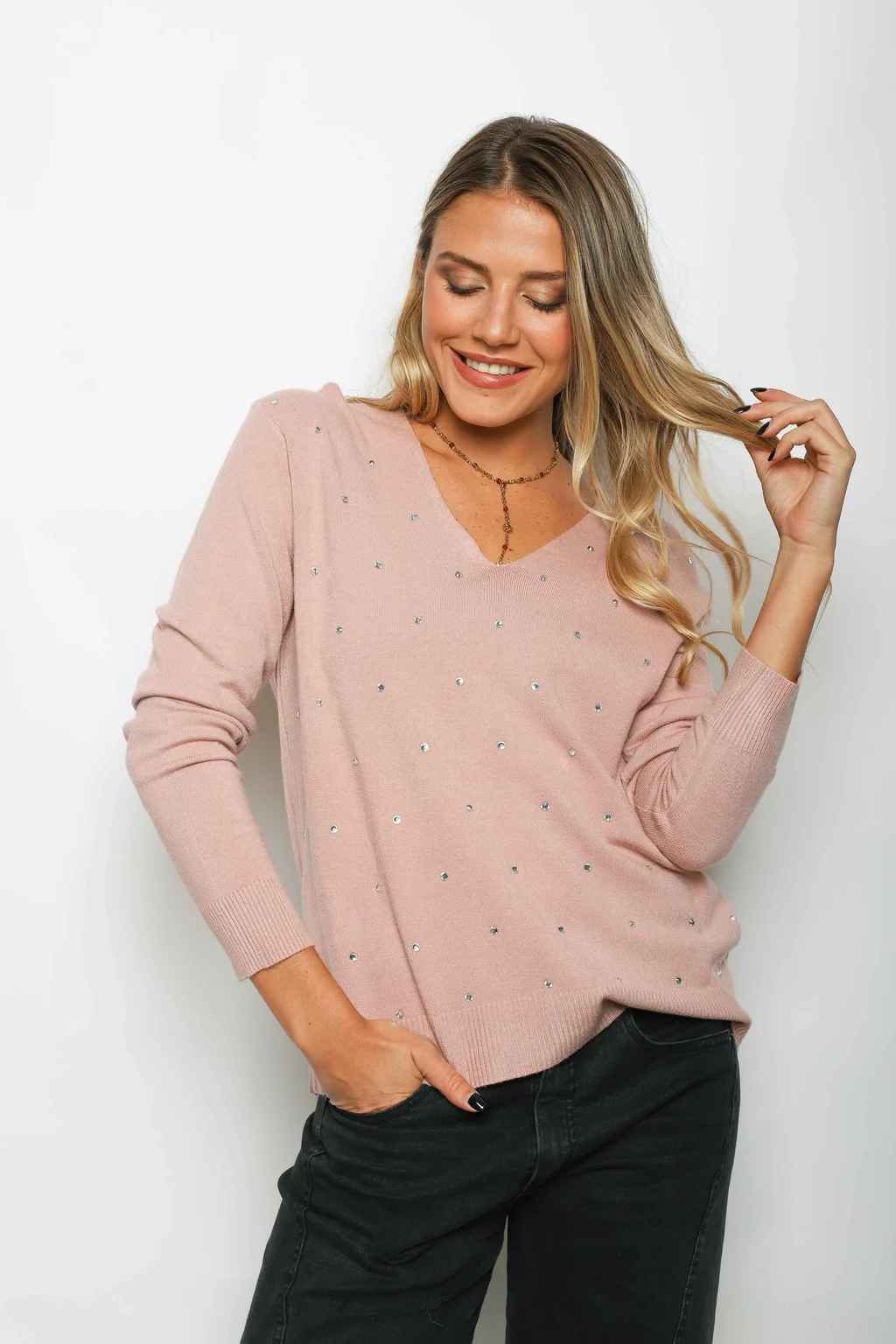 Sweater SENA Bremer c/ Strass GU615