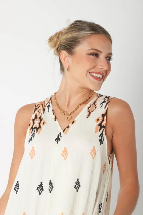 Vestido Mandarin PRETTY c/ Bolsillos GU252