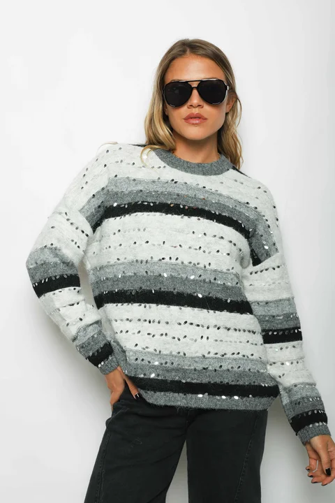 Sweater ADIGIO c/lentejuelas GUL831