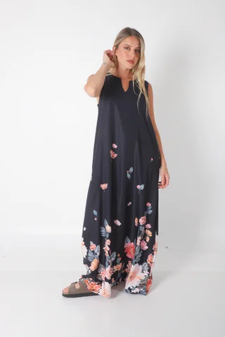 Vestido FLOREADO GU255 - Vista 3