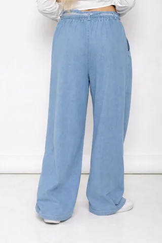 Pantalon RUMI Jean Con Cinto GU568 - Vista 4