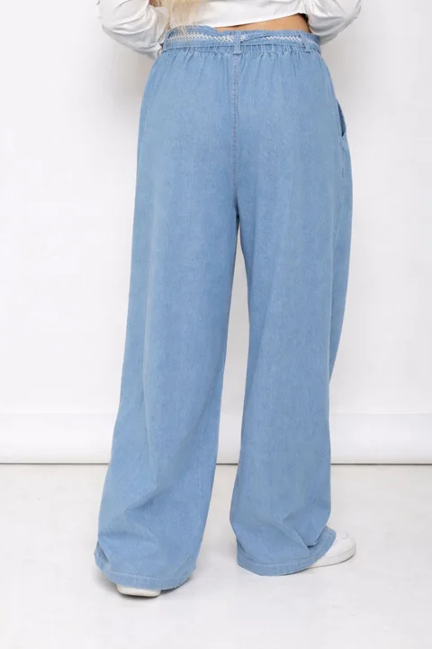 Pantalon RUMI Jean Con Cinto GU568